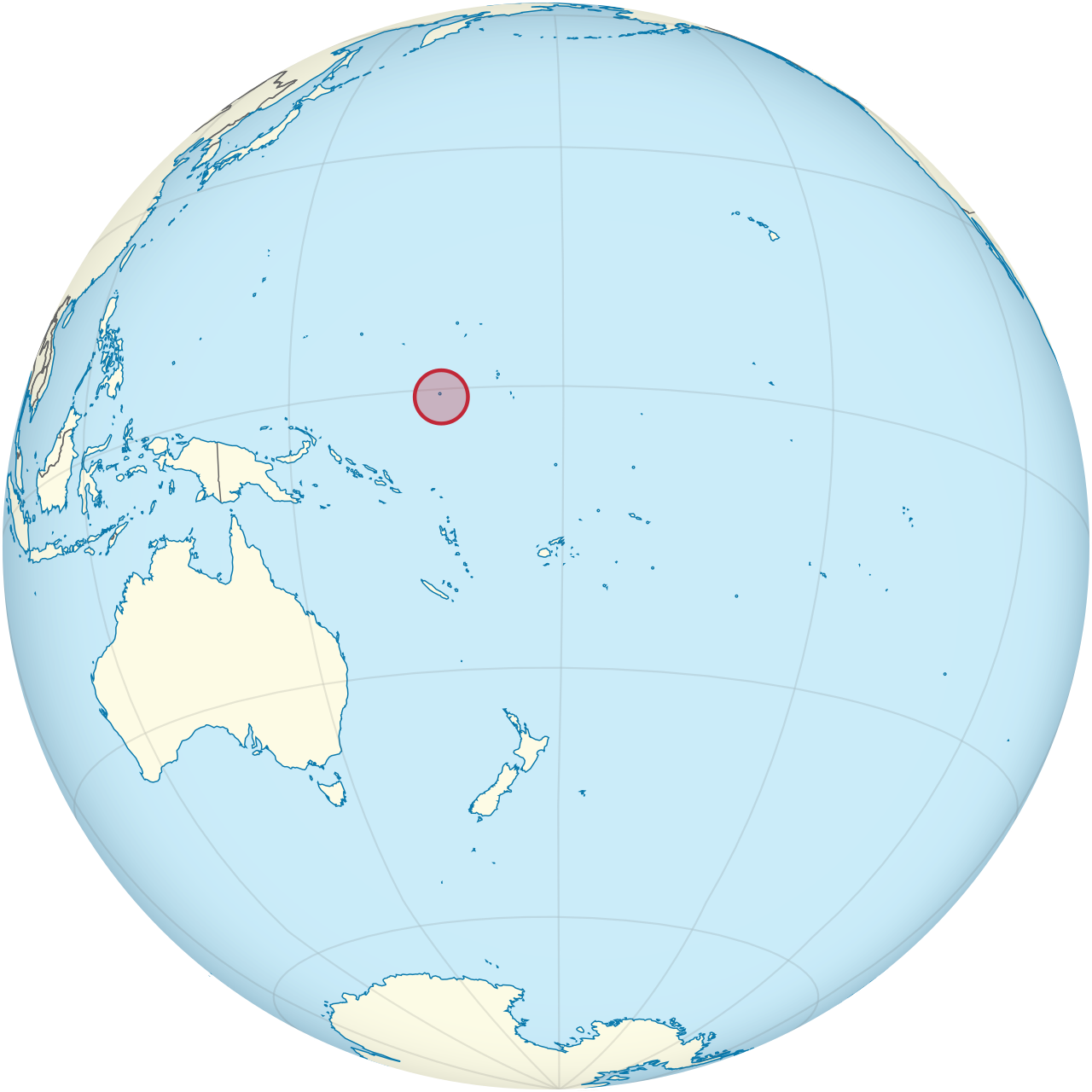 Vị trí của NAURU trên bản đồ thế giới
